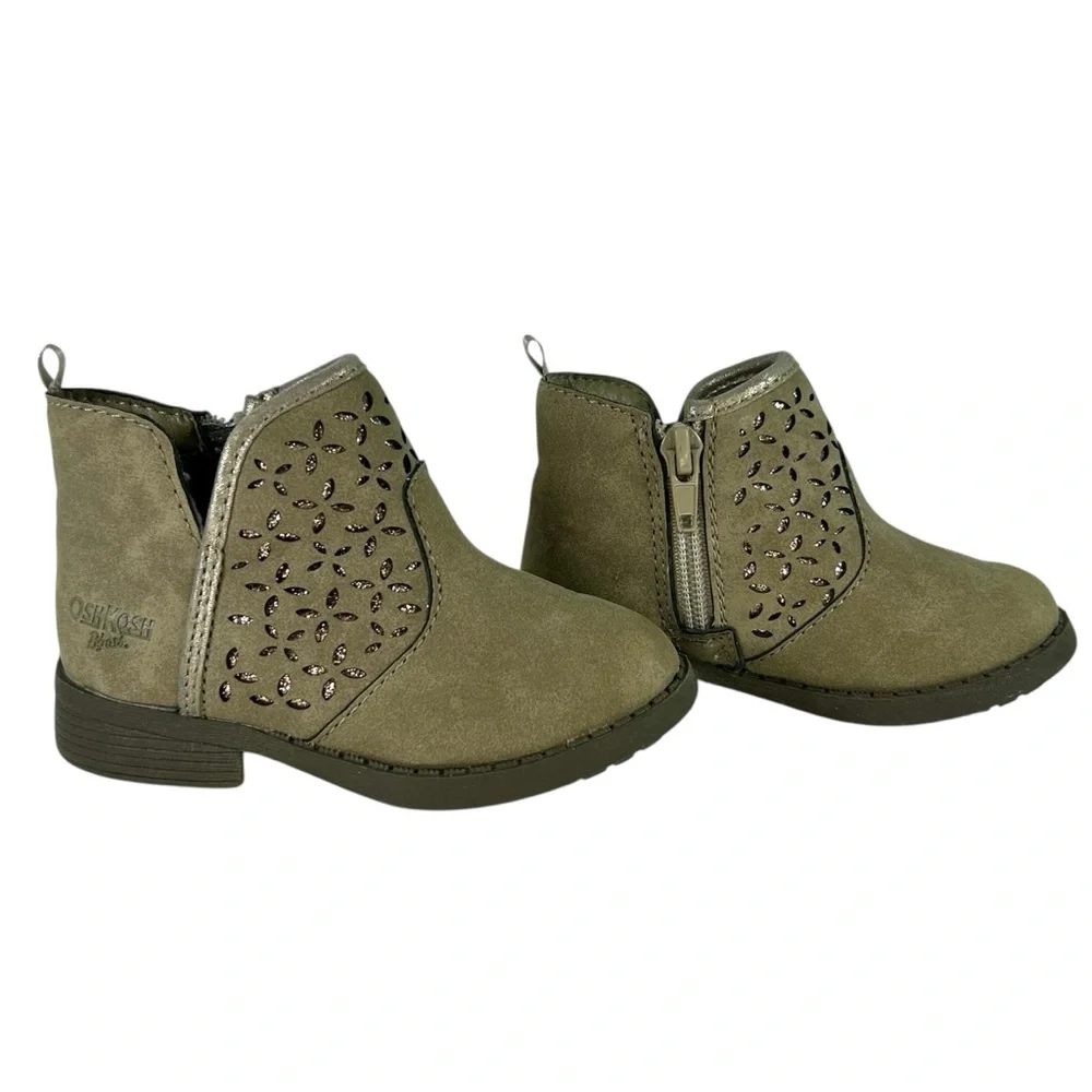 OshKosh B’gosh Estell Ankle Boots Size 6T Girls'